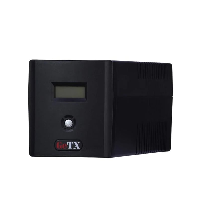 GeTX GXK-1200-C 1200VA Line Interactive LCD UPS - 3