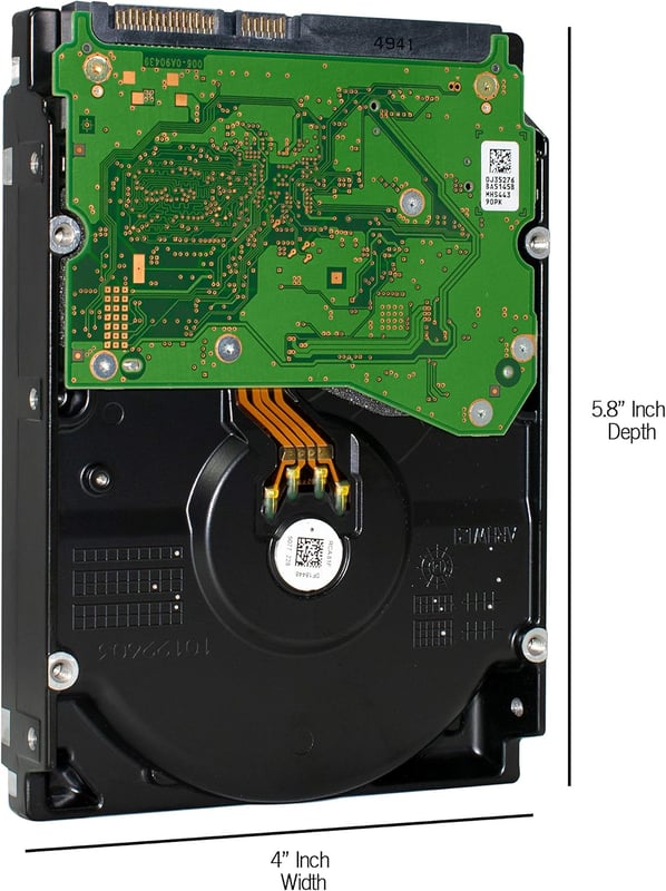 هارد WD Ultrastar DC HC520 12TB SATA 3.5 انج - 6