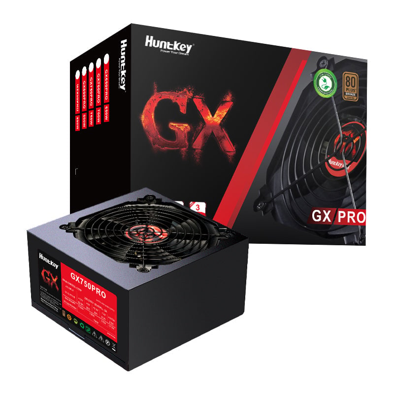 باور سبلاي Huntkey GX750 Pro 750W 80+ Bronze Fully Modular - 1