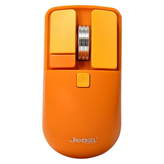 Jedel WD144 Wireless Mouse 1600 DPI - Orange - 5