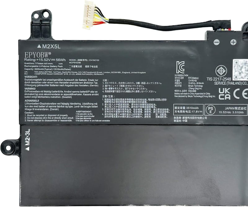 Zoom C41N2102 Laptop Battery for ASUS ROG Flow Z13/G14 - 5