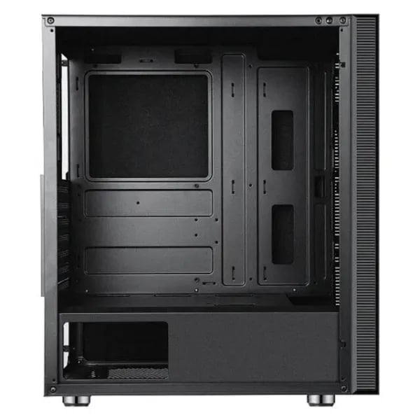 SAMA 205A Mid-Tower ATX Case Black Tempered Glass - 3
