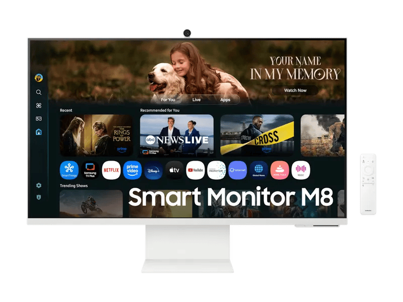شاشة Samsung M8 32″ 3840x2160 60Hz VA أبيض - 1