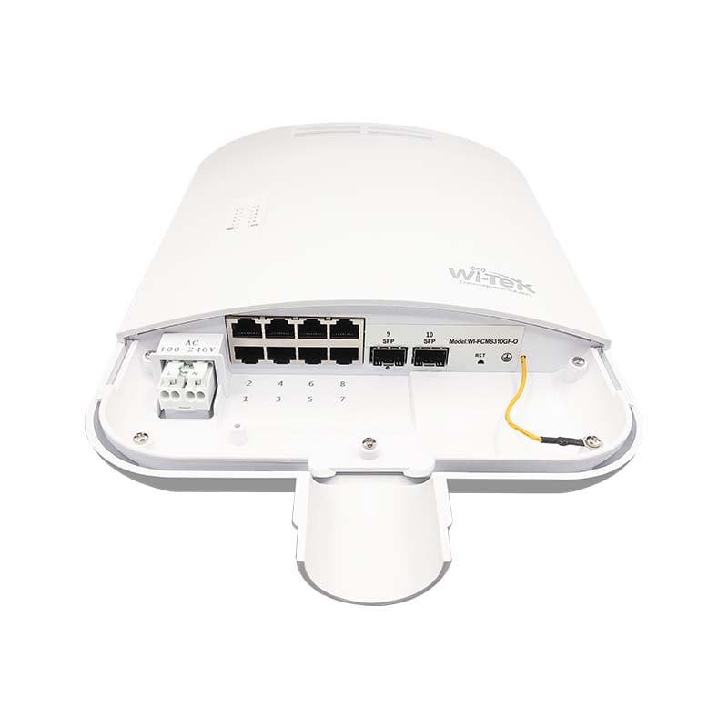 Wi-Tek Outdoor Cloud Managed 8-Port Gigabit PoE Switch with 2 SFP Slots (WI-PCMS310GF-O) - 2