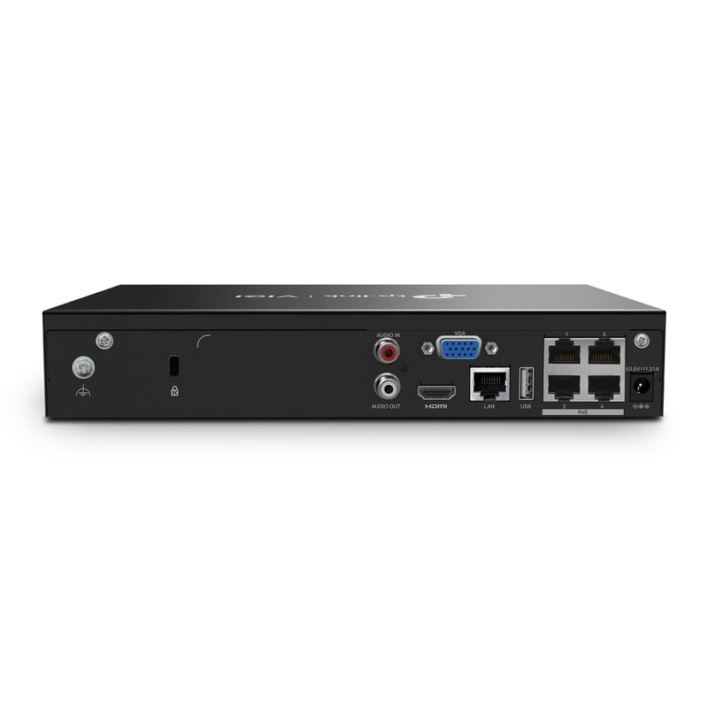 مسجل فيديو شبكي TP-Link VIGI NVR1004H-4P بـ 4 قنوات PoE+ - 6