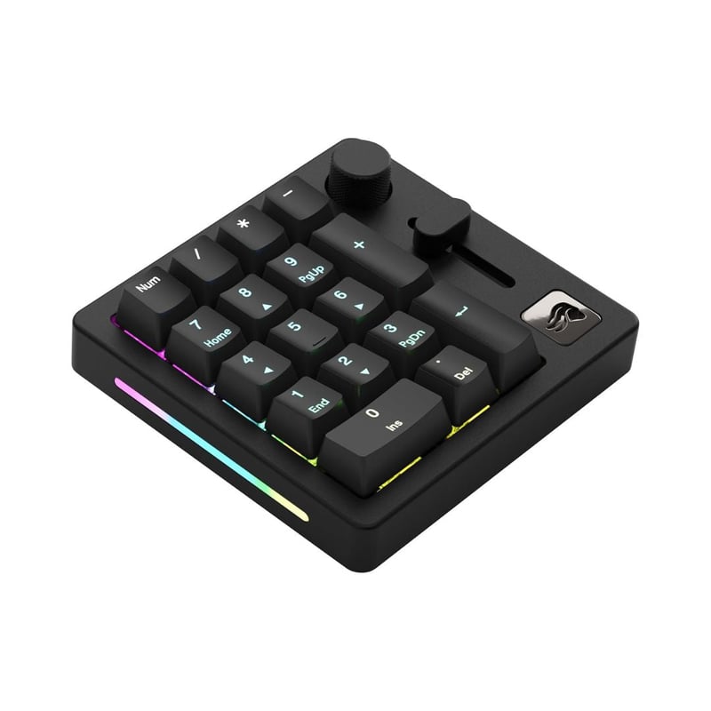 كيبورد Glorious GMMK 60% Hot-Swappable Dual-Mode RGB أسود - 1