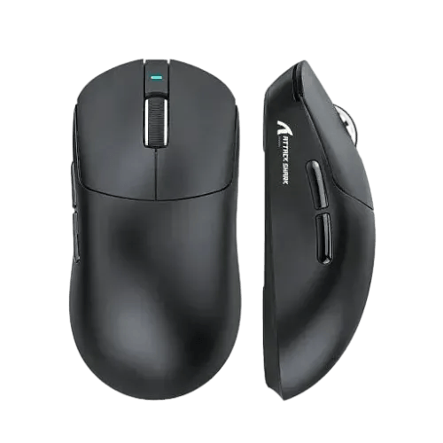 ماوس Attack Shark X8 Plus 40000 DPI لاسلكي أسود - 5