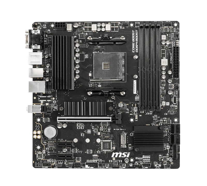 MSI B550M PRO-VDH AM4 Micro-ATX DDR4 Motherboard - 5