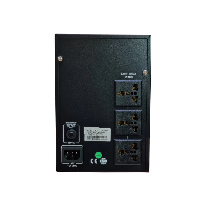 GeTX GTXF-2000 2000VA 1200W Line Interactive Gaming UPS - 4