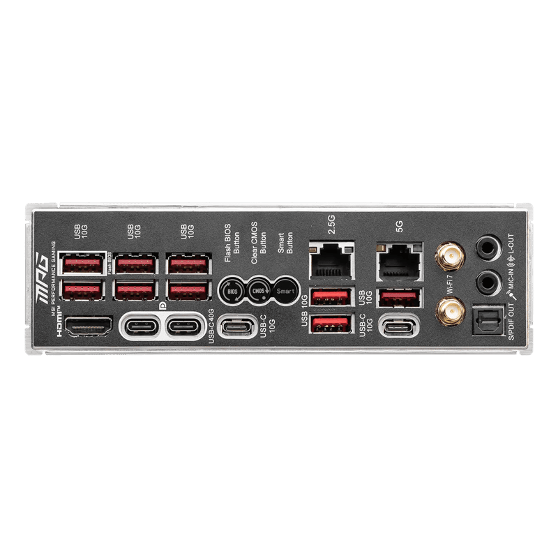 MSI MPG X870E Carbon WiFi ATX Motherboard AM5 - 10