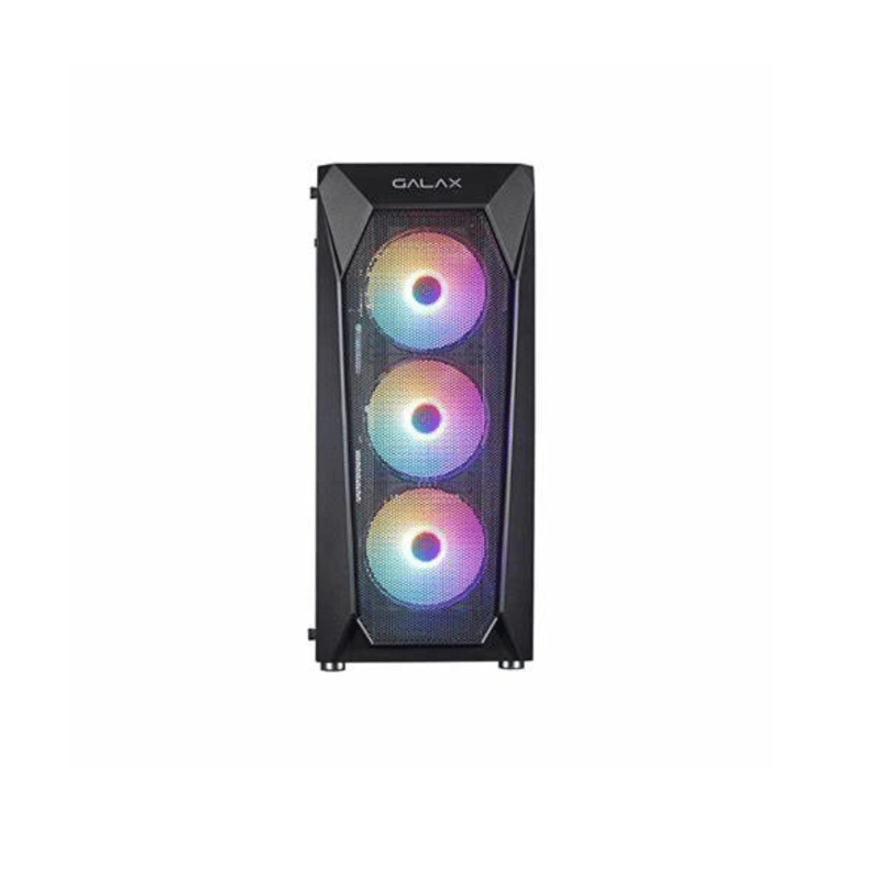 كيس GALAX Revolution-05 Mid-Tower Mini-ITX ATX أسود ARGB 4 Fan - 4