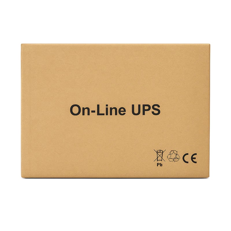 GeTX Online UPS 1000VA 800W LCD Single-Phase - 4