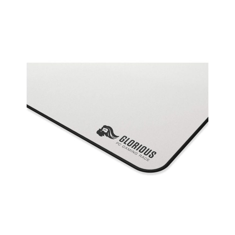 ماوس باد Glorious Stitched Edge 3XL أبيض - 3