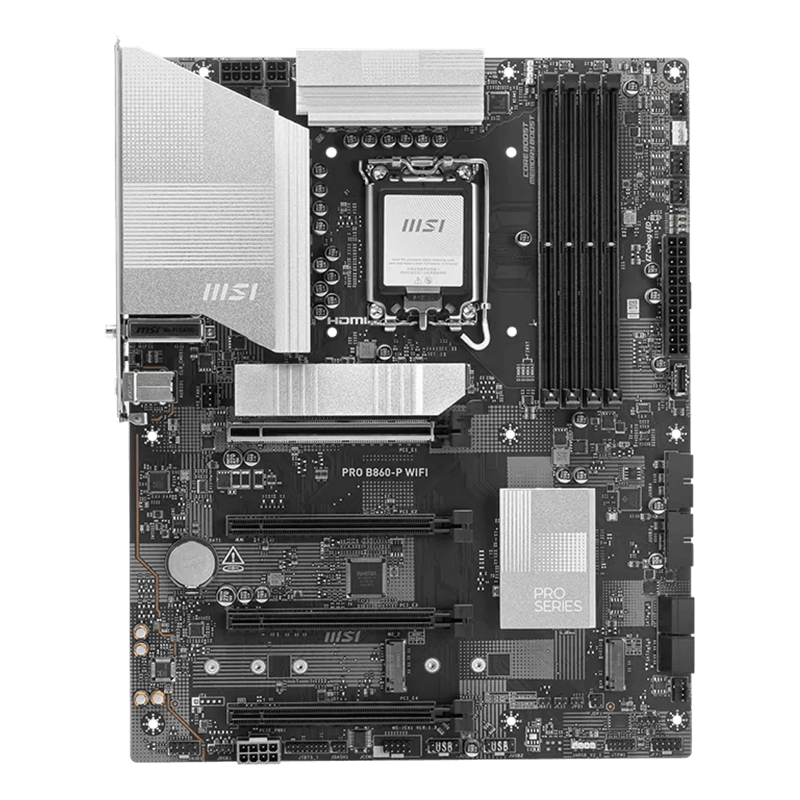 MSI PRO B860-P WIFI LGA 1851 DDR5 ATX Motherboard - 5