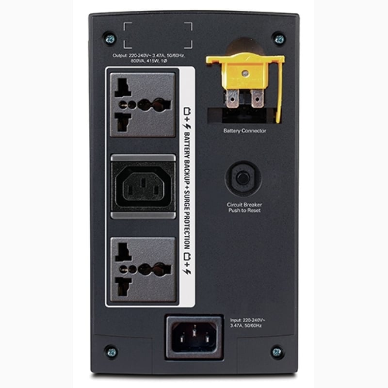 يو بي إس APC Back-UPS BX800LI-MS 800VA 480W Offline AVR IEC Sockets - 2