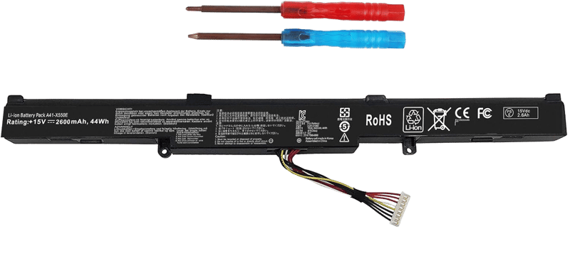 بطارية لابتوب Zoom A41-X550E ASUS R752LK X751LB - 4