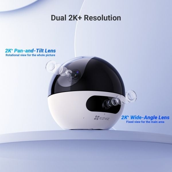 Ezviz C7 4MP Dual-Lens Indoor Wi-Fi Camera - 3