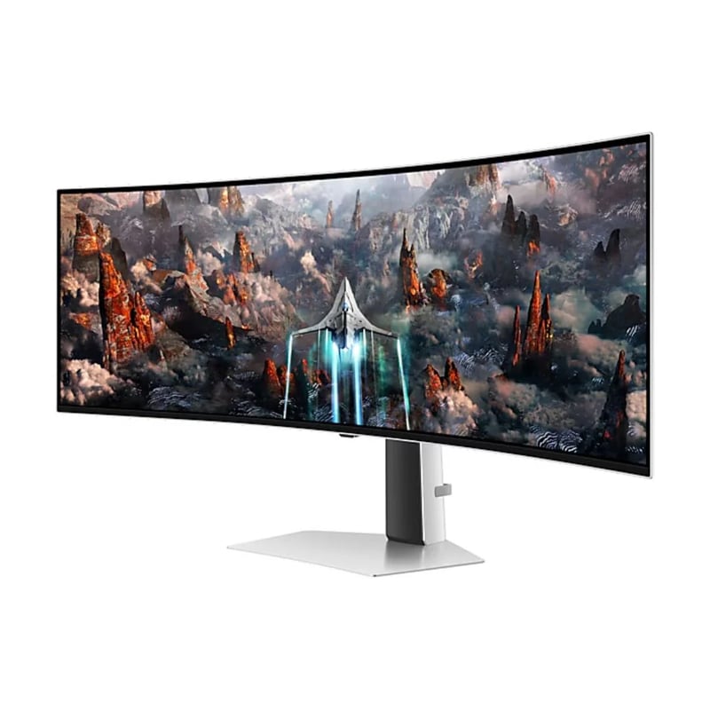 Samsung Odyssey G9 49" 5120x1440 240Hz QD-OLED Curved Monitor - 2