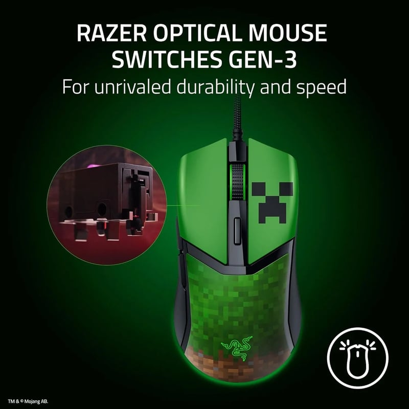 ماوس Razer Cobra 8500 DPI سلكي Optical Switches Chroma RGB - 9