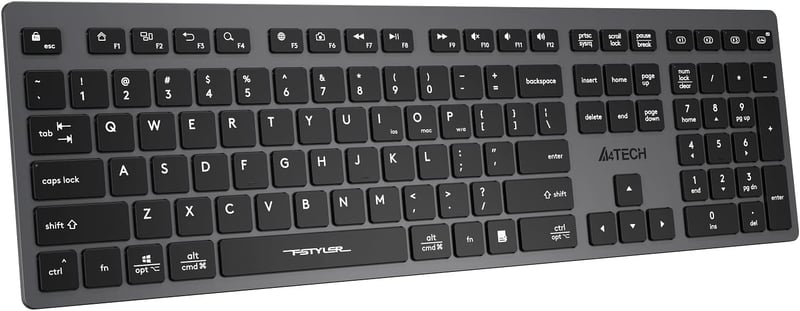 A4Tech Fstyler FBX50C Full-Size Wireless Keyboard Dual-Mode - 4