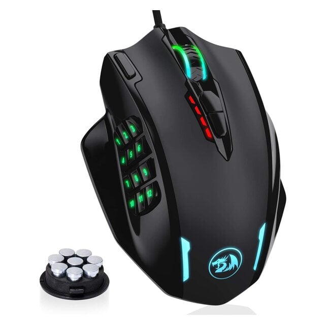 ماوس Redragon IMPACT M908 12400 DPI سلكي RGB - 4