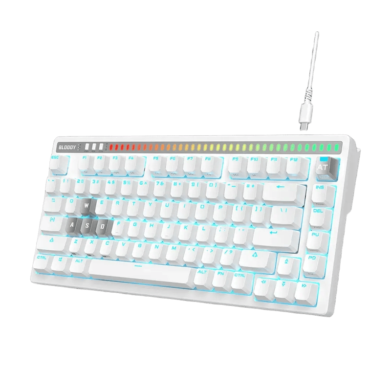 Bloody AT75 Alpha Optical Switch Wired Gaming Keyboard 75% - 10