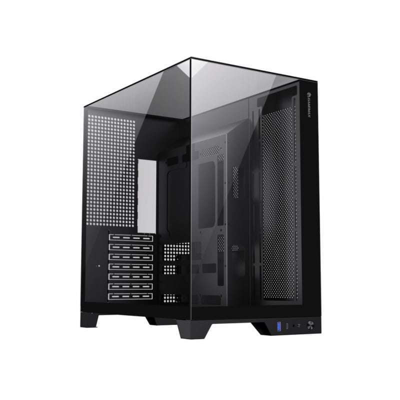 GAMEMAX Infinity Plus Mid-Tower ATX Case Black Tempered Glass - 4