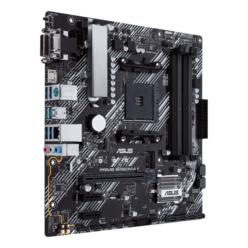 لوحة أم ASUS Prime B450 Micro-ATX AM4 DDR4 - 4