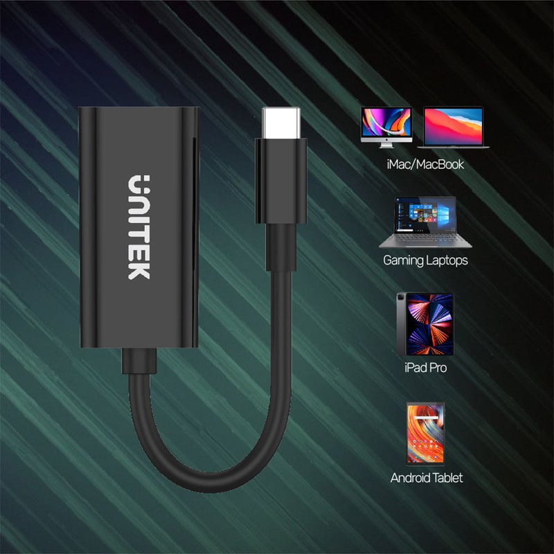 UNITEK USB-C to HDMI 2.0 Adapter 4K@60Hz - 4
