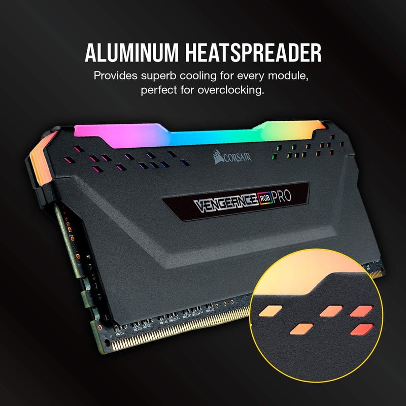 Corsair Vengeance RGB Pro 16GB (2x8GB) DDR4 4000MHz C19 - 6