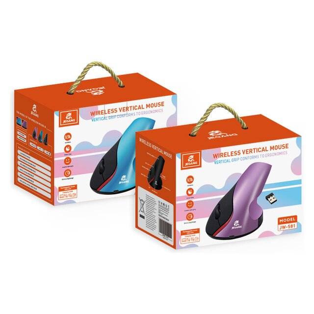 Jeqang JE-581 Gaming Mouse 1600 DPI Dual-Mode RGB Black - 3