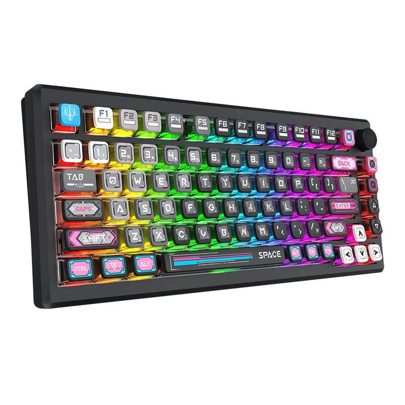 Redragon Uranus Pro 75% Mechanical Keyboard Dual-Mode RGB - 4