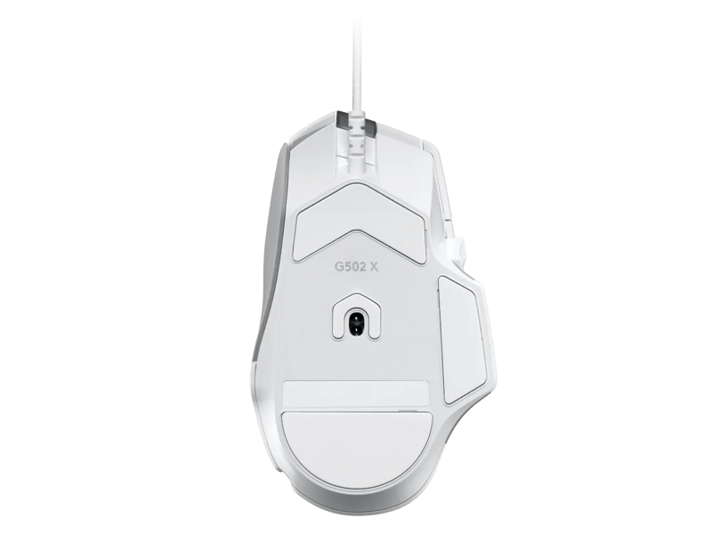 ماوس Logitech G502 X 25600 DPI سلكي أبيض - 6