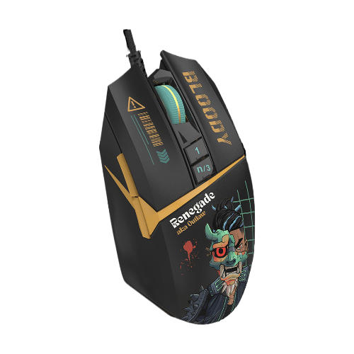 ماوس Bloody W63 Max RGB 12000 DPI USB سلكي - 6