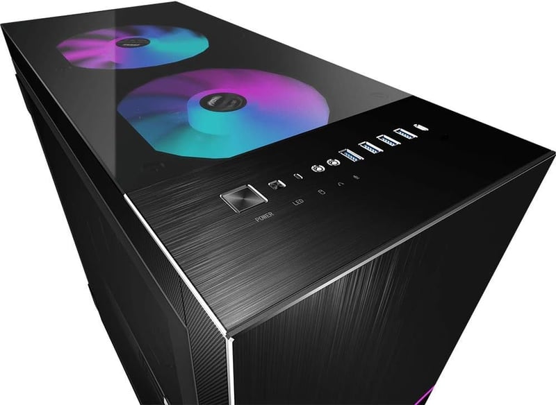 كيس MSI MPG SEKIRA 500X Full-Tower ATX أسود زجاج مقسى - 2