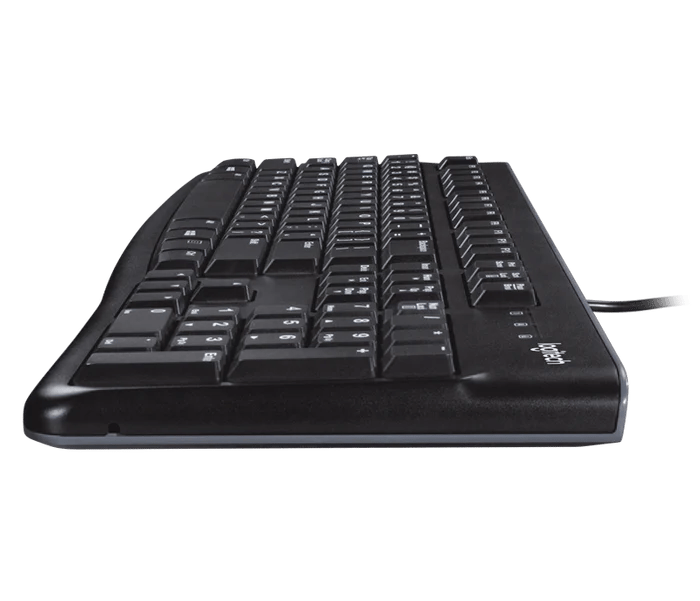 كيبورد Logitech MK120 Full-Size USB وماوس أسود - 8