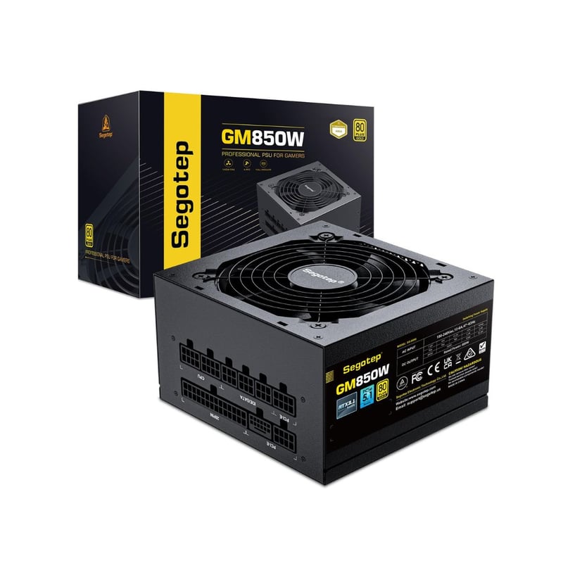 Segotep GM850W 850W 80+ Gold Fully Modular PSU - 5