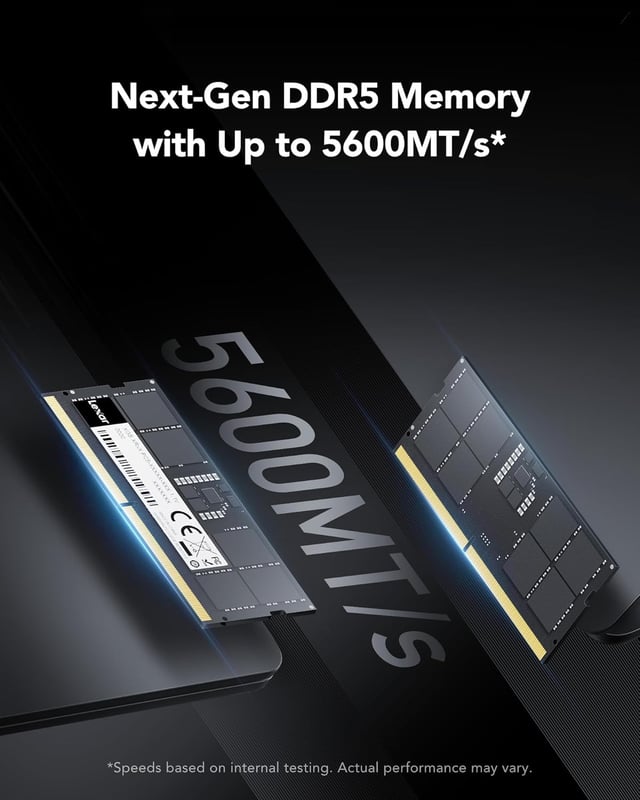 Lexar DDR5 16GB 5600MHz SODIMM Laptop Memory - 5