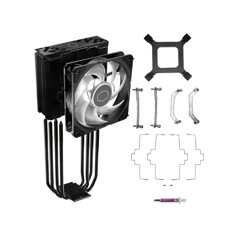 Cooler Master Hyper 212 Pro ARGB 120mm Air CPU Cooler - 7