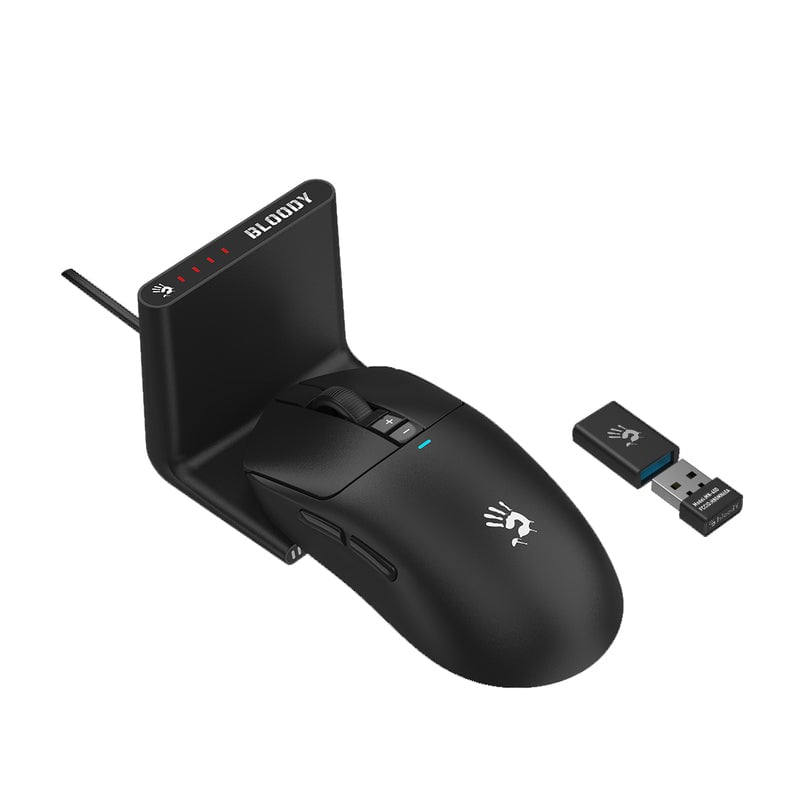 ماوس Bloody R72 Duo Pro 26000 DPI Dual Mode Wireless Black - 1