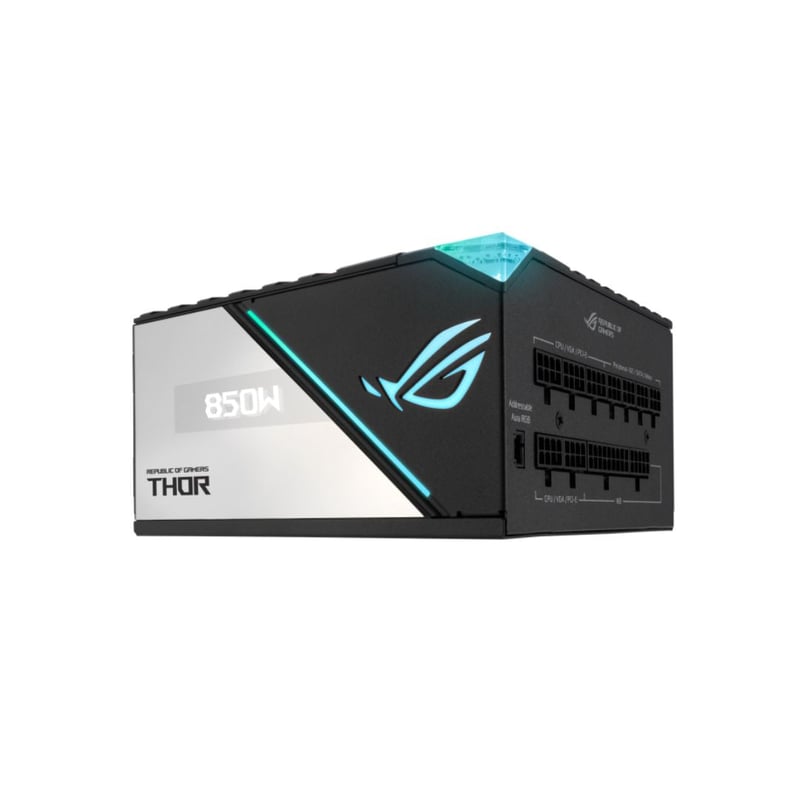 باور سبلاي ASUS ROG Thor 850W 80+ Platinum Fully Modular أسود - 2