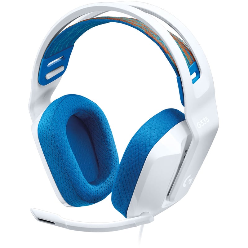 سماعات Logitech G335 أبيض سلكي مع ميكروفون - 2