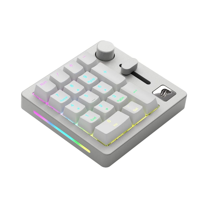 كيبورد Glorious GMMK 65% Hot-Swappable Dual-Mode RGB أبيض - 1