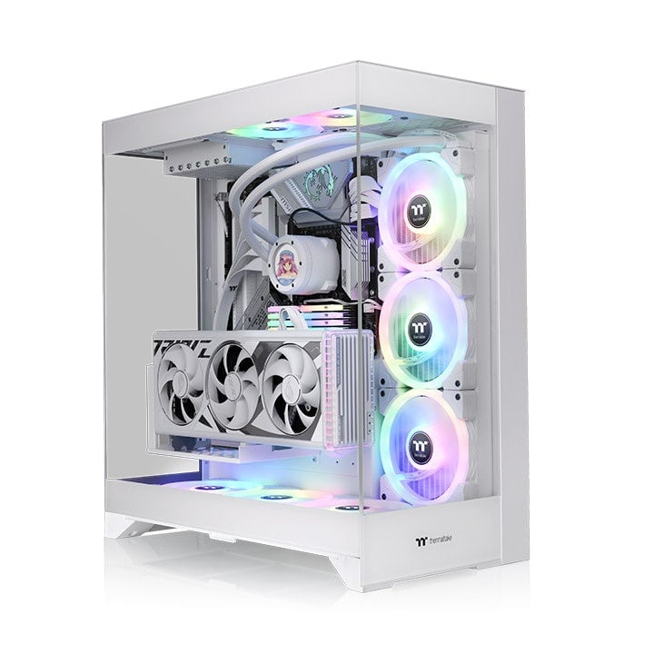 كيس Thermaltake CTE E550 TG Mid-Tower ATX أبيض - 9