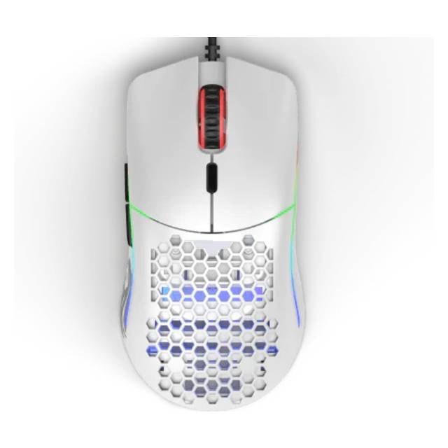Glorious Model O Wired Matte White Gaming Mouse - 5