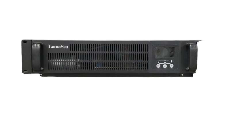 يو بي إس LamaSsu RC Series 2700W 3KVA أونلاين 1Ph راك ماونت - 1