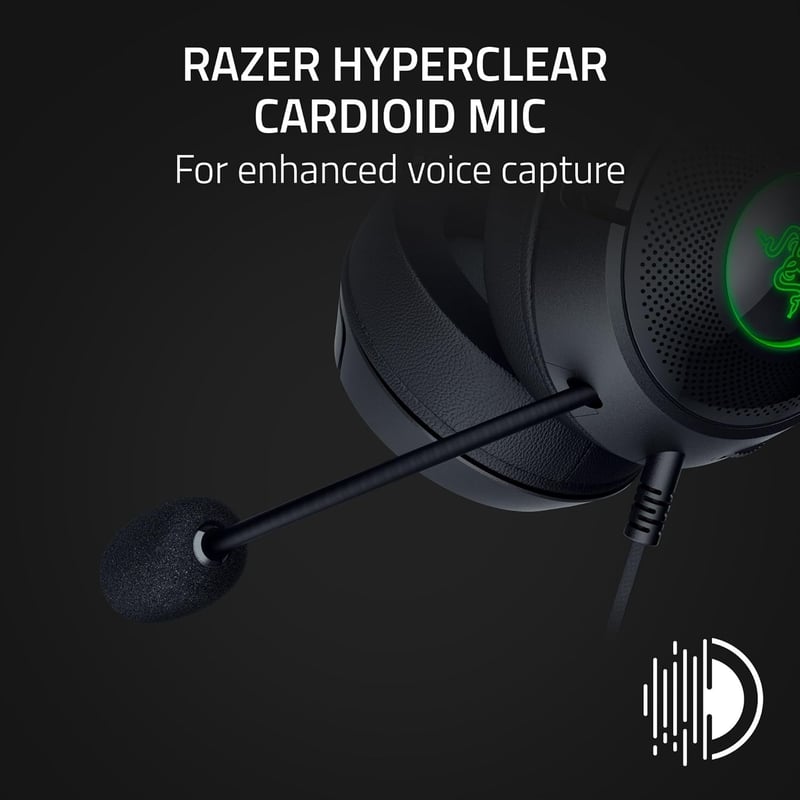 سماعات Razer Kraken Kitty V2 USB Black - 5