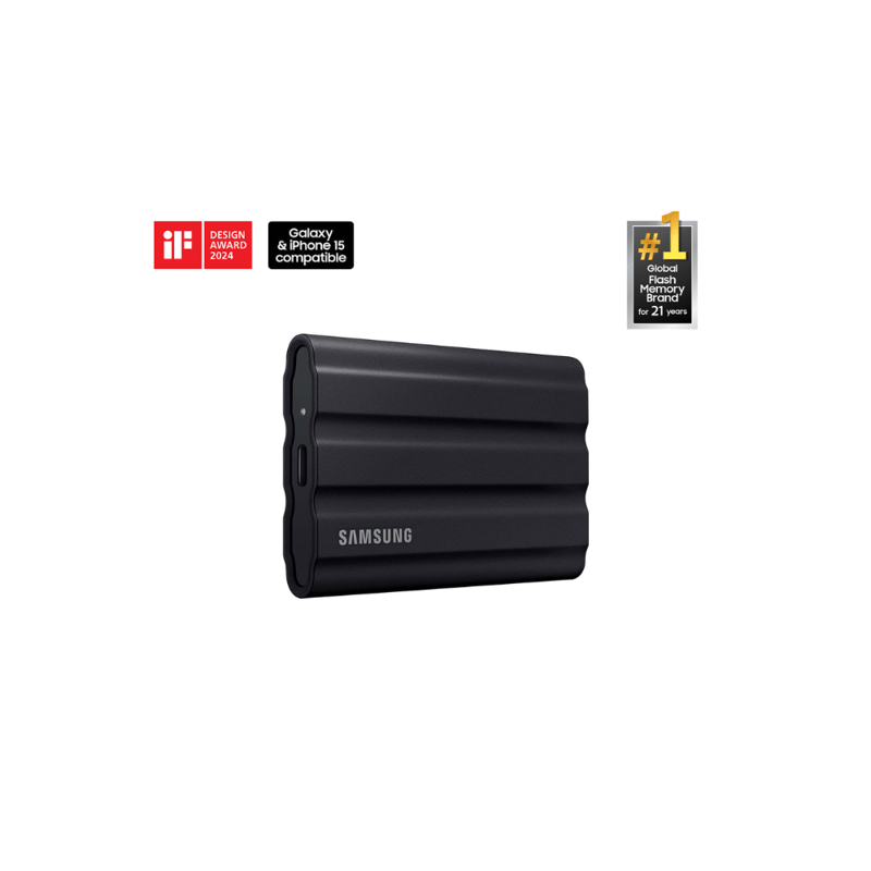 SSD Samsung T7 Shield 2TB USB-C 3.2 هارد خارجي - 1