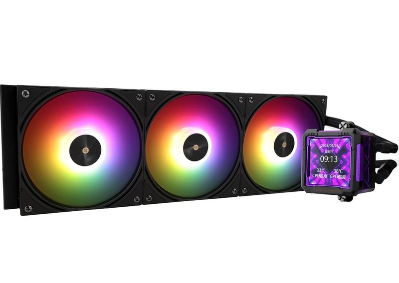 Thermalright Frozen Warframe PRO 360mm AIO Liquid Cooler Black - 3