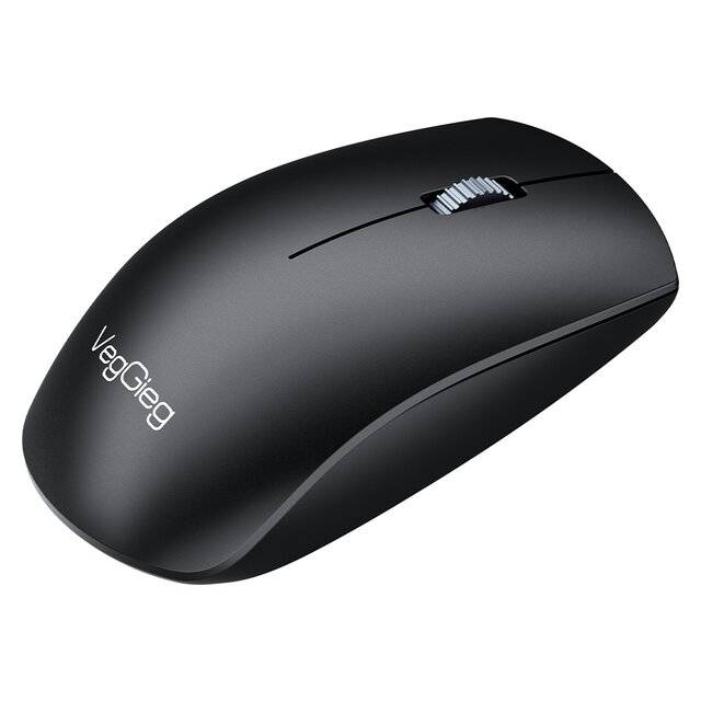 ماوس VegGieg G700 1200 DPI لاسلكي أسود - 3